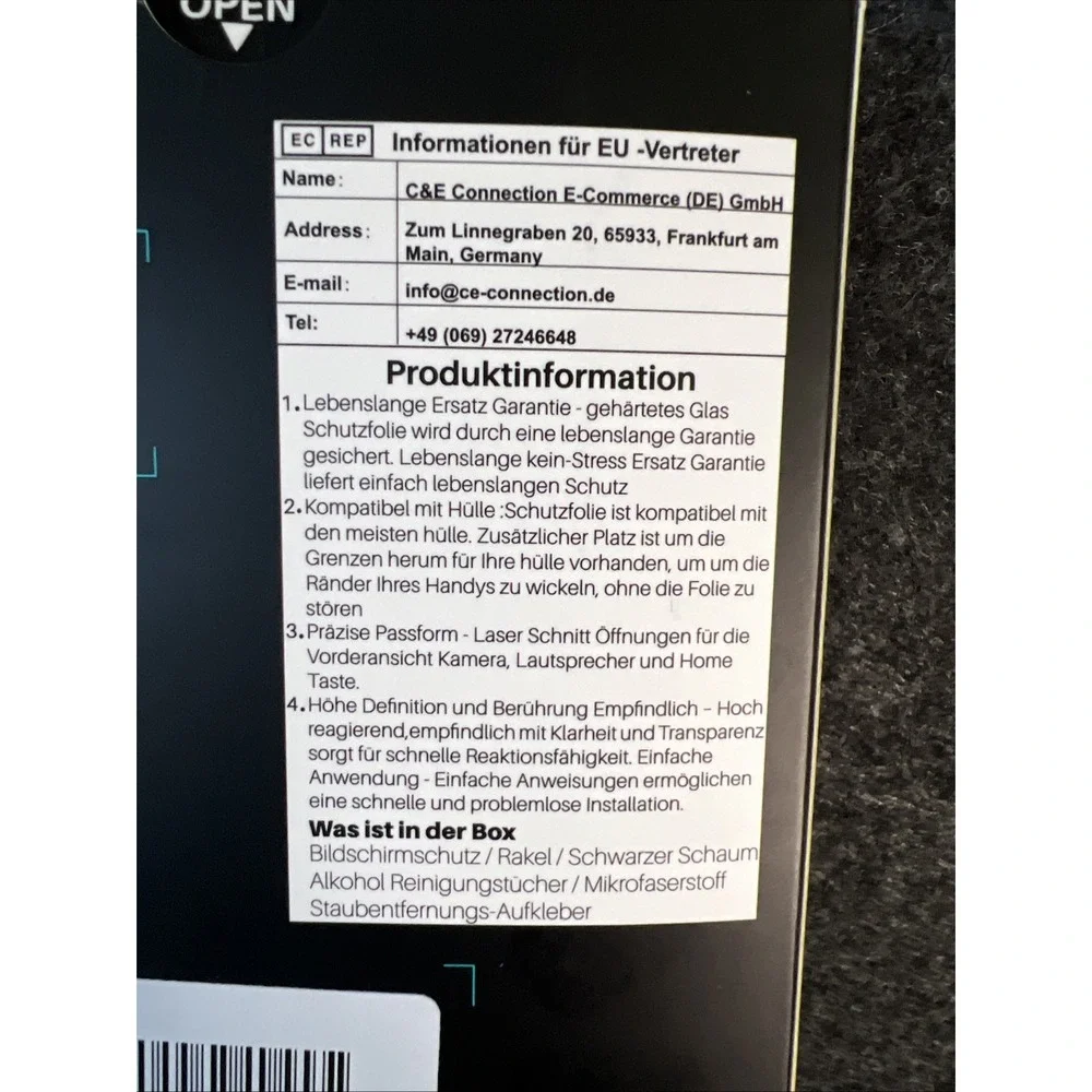 N/A product pack